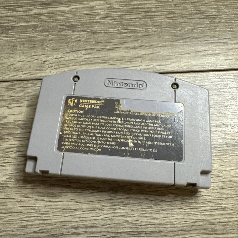 GT 64: Championship Edition (Nintendo‎ 64 N64) Authentic, Worn Label